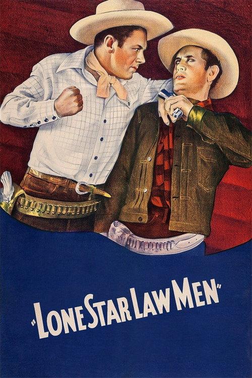 Lone Star Law Men 1941 official movie poster
