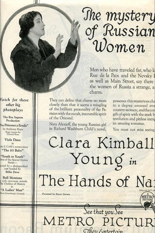 The Hands of Nara 1922 official movie poster