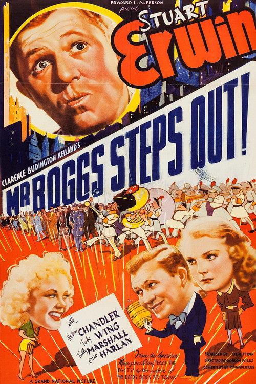 Mr. Boggs Steps Out 1938 official movie poster