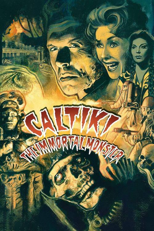 Caltiki, the Immortal Monster 1959 official movie poster