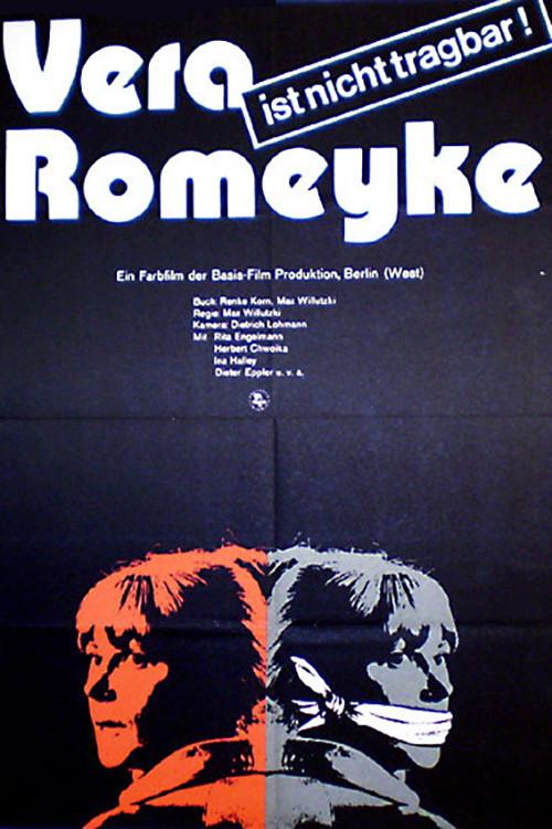 Vera Romeyke ist nicht tragbar 1977 official movie poster