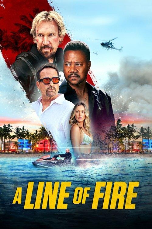 A Line of Fire 2025 official movie poster