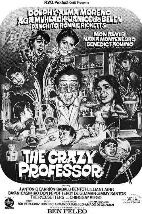 The Crazy Professor 1985 official movie poster