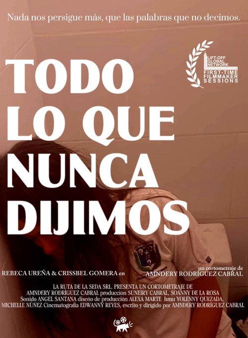 The Words We Never Said 2025 official movie poster