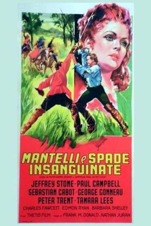 Mantelli e spade insanguinate 1959 official movie poster