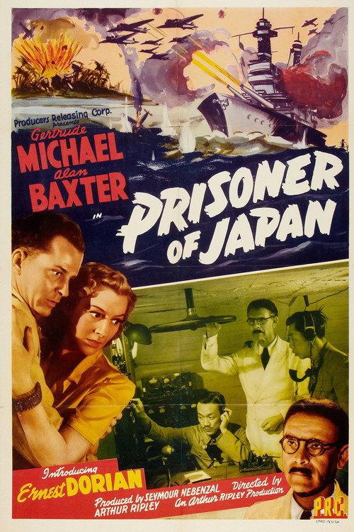 Prisoner of Japan 1942 official movie poster