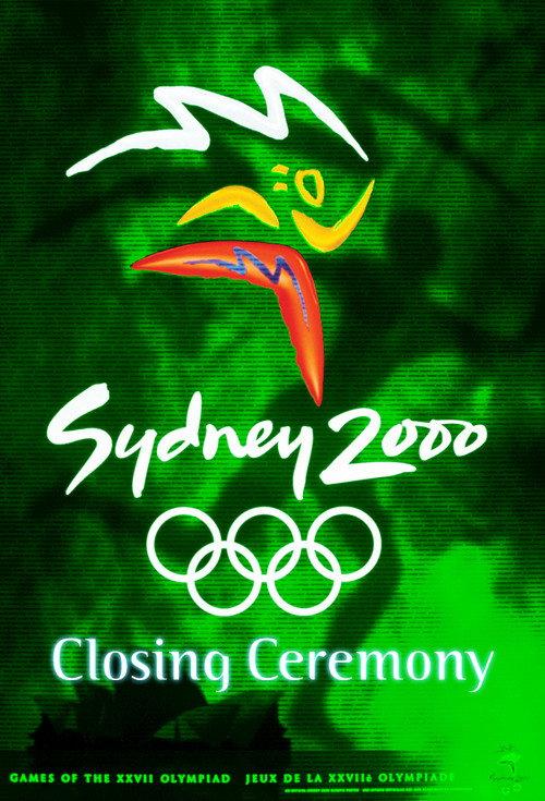 Sydney 2000 Olympics Closing Ceremony 2000 official movie poster