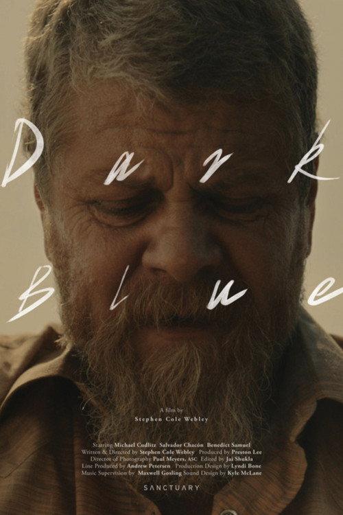 Dark Blue 2023 official movie poster