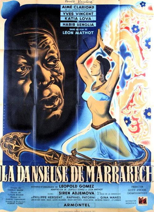 La Danseuse de Marrakech 1950 official movie poster