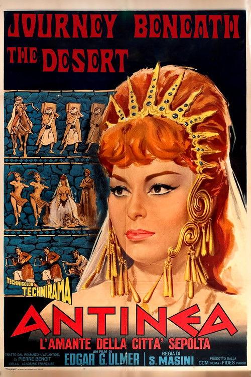 Journey Beneath the Desert 1961 official movie poster