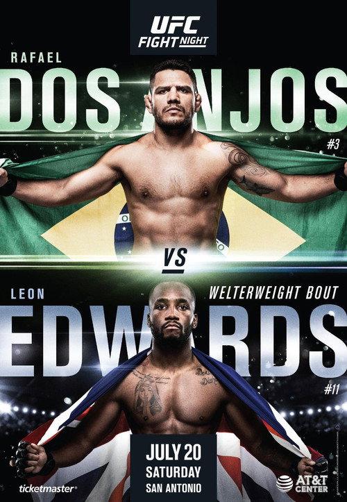 UFC on ESPN 4: Dos Anjos vs. Edwards 2019 official movie poster