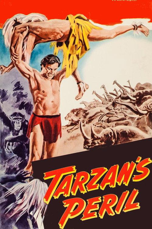 Tarzan's Peril 1951 official movie poster