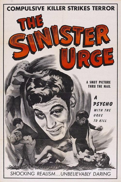 The Sinister Urge 1960 official movie poster