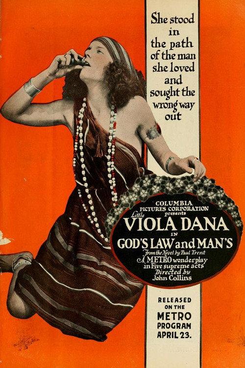 God's Law and Man's 1917 official movie poster