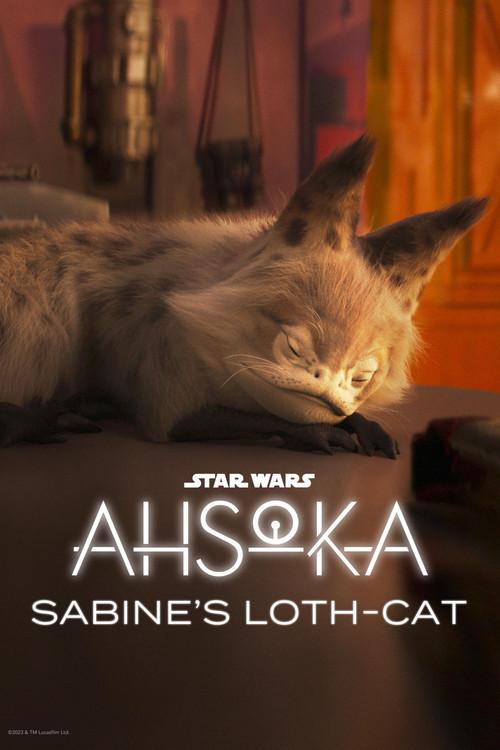 Ahsoka: Sabine's Loth-Cat 2023 official movie poster