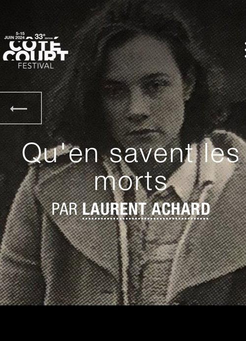 Qu'en savent les morts ? 1991 official movie poster