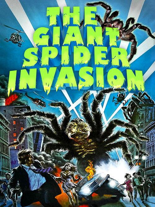 The Giant Spider Invasion 1975 official movie poster