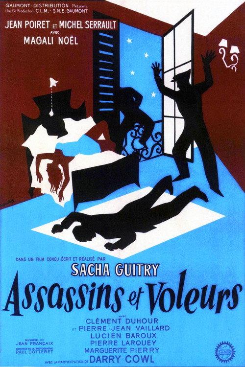 Murderers and Thieves 1956 official movie poster