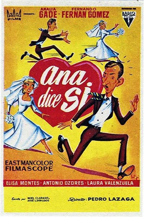 Anna Said Yes 1958 official movie poster