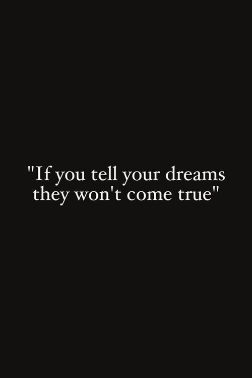 If You Tell Your Dreams They Won't Come True 2012 official movie poster