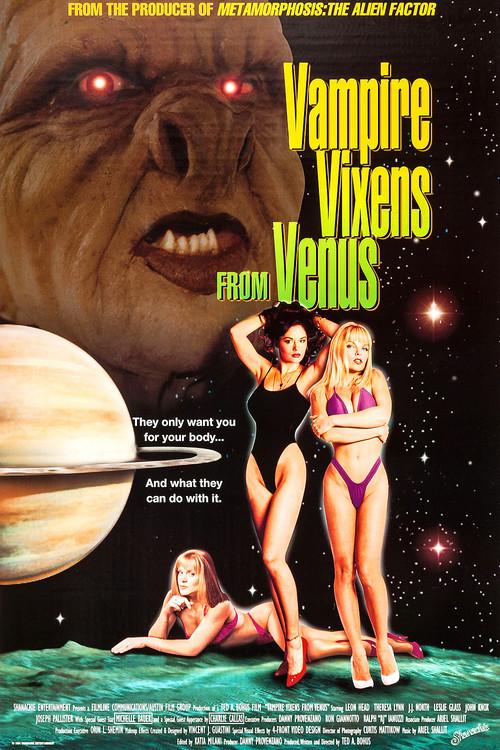 Vampire Vixens from Venus 1995 official movie poster