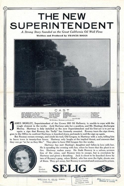 The New Superintendent 1911 official movie poster