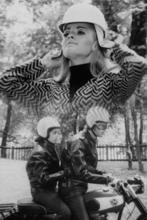 Motorcycle Fashion Scene 1965 official movie poster