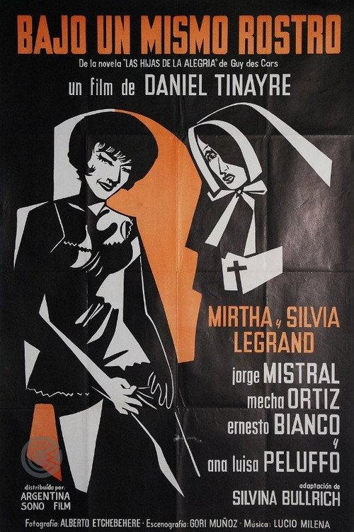 Bajo un mismo rostro 1962 official movie poster