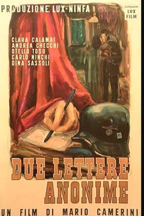 Two Anonymous Letters 1945 official movie poster