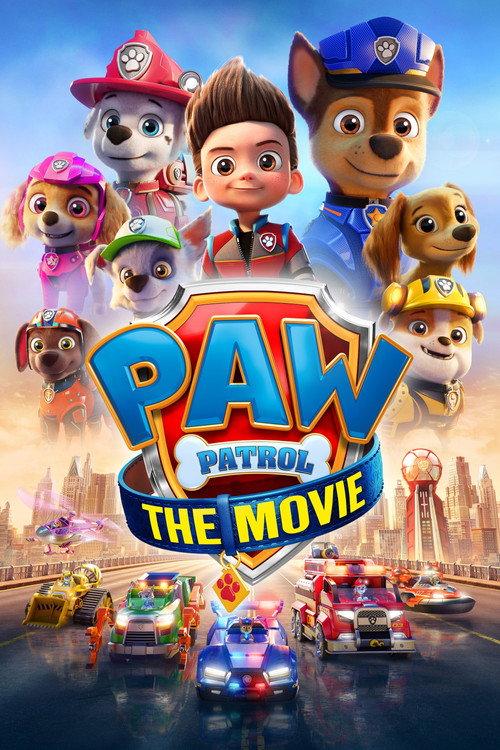 PAW Patrol: The Movie 2021 official movie poster