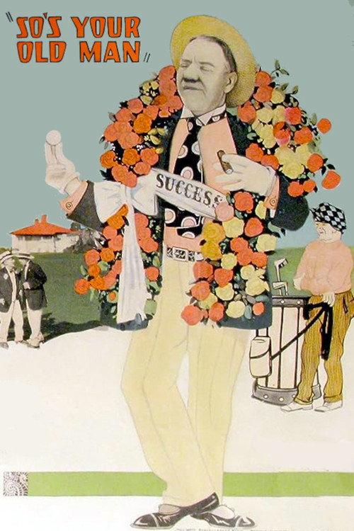 So's Your Old Man 1926 official movie poster