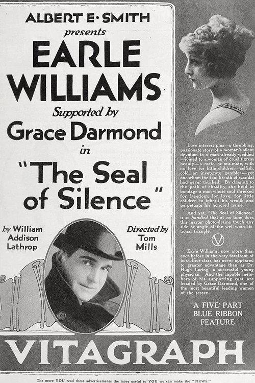 The Seal of Silence 1918 official movie poster