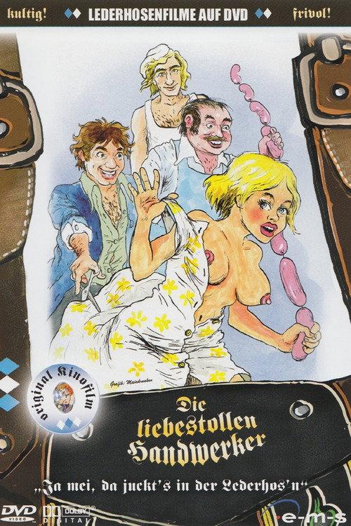 Semmel, Wurst und Birkenwasser - Die liebestollen Handwerker 1972 official movie poster