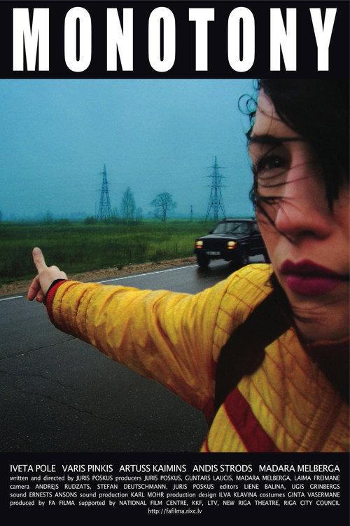 Monotony 2007 official movie poster