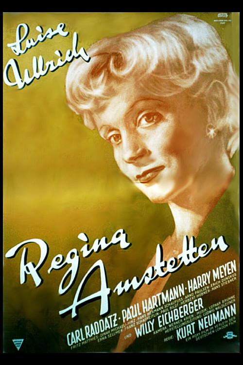 Regina Amstetten 1954 official movie poster