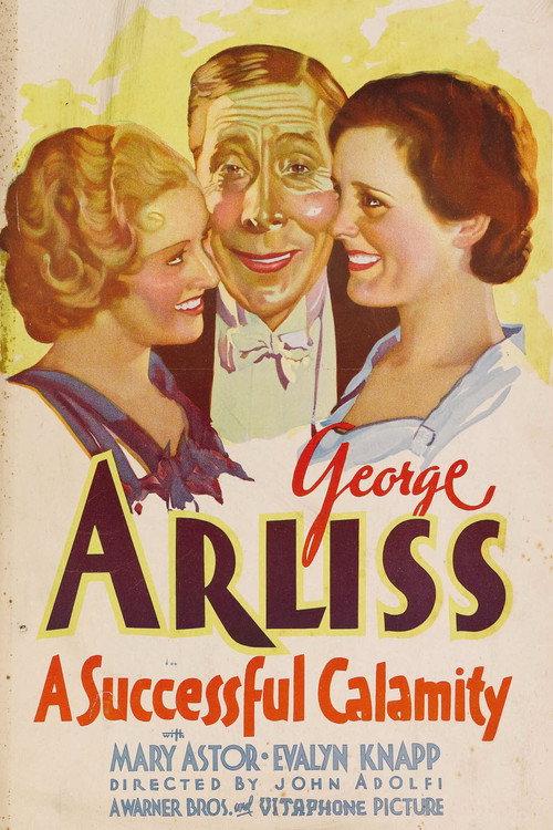 A Successful Calamity 1932 official movie poster