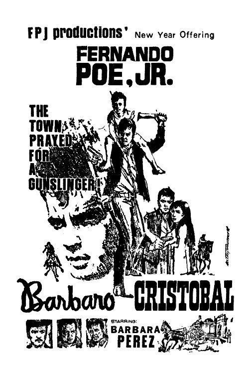 Barbaro Cristobal 1968 official movie poster