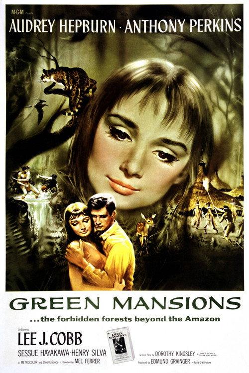 Green Mansions 1959 official movie poster