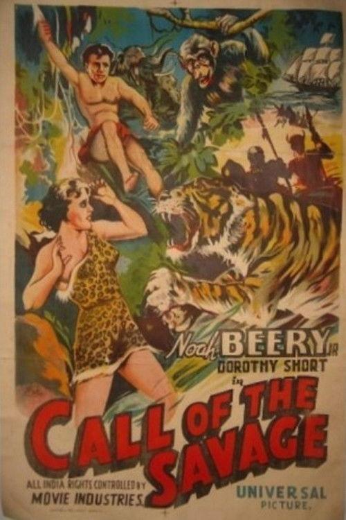 The Call of the Savage 1935 official movie poster
