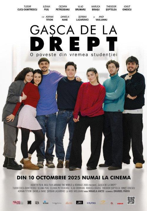 Gasca de la Drept 2025 official movie poster