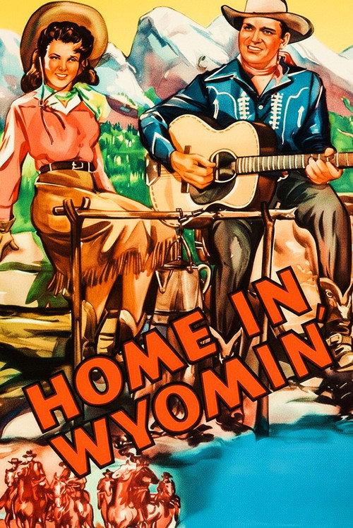 Home in Wyomin' 1942 official movie poster