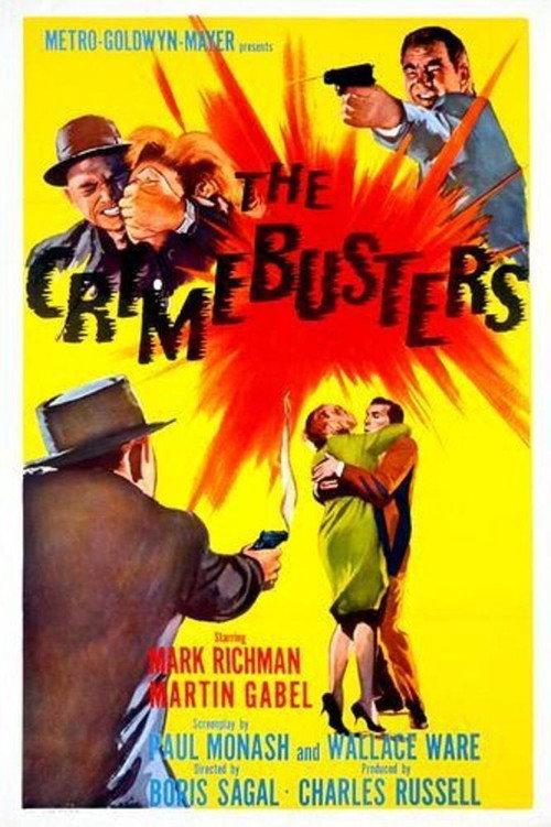 The Crimebusters 1961 official movie poster