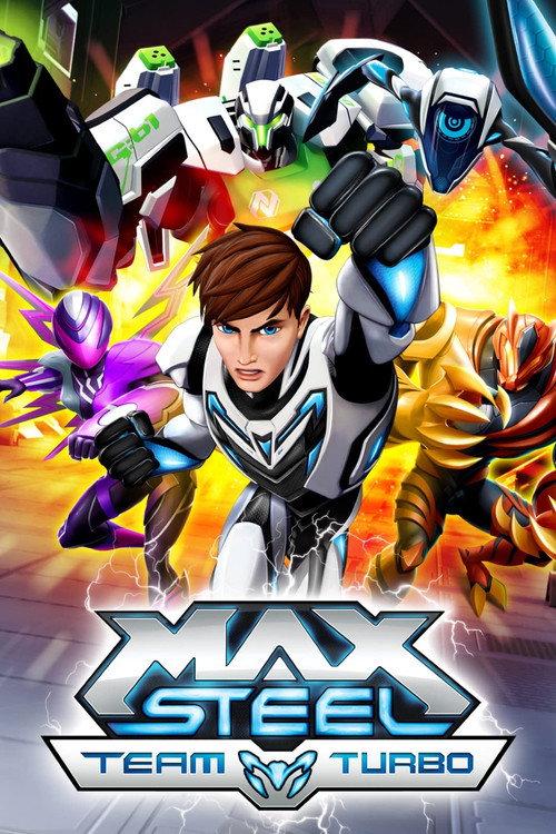 Max Steel: Team Turbo 2016 official movie poster