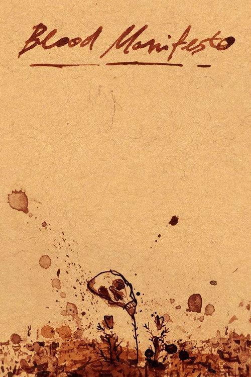 Blood Manifesto 2015 official movie poster