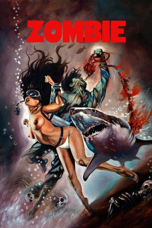 Zombie Flesh Eaters 1979 official movie poster