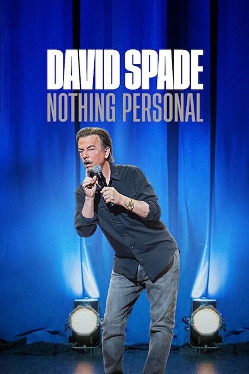 David Spade: Nothing Personal 2022 official movie poster