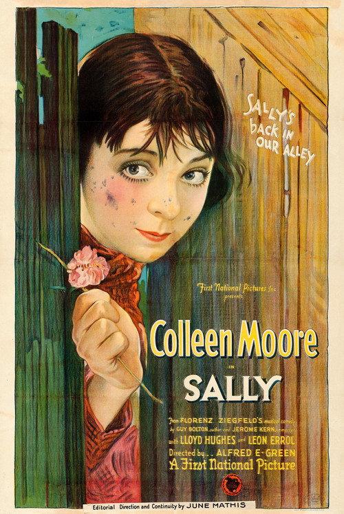 Sally 1925 official movie poster