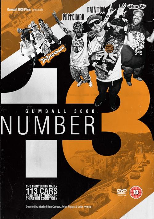 Gumball 3000: Number 13 2012 official movie poster
