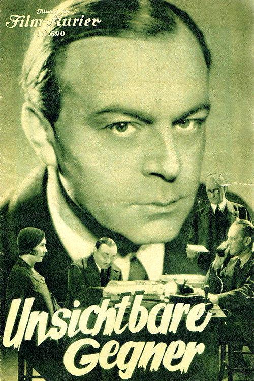 Invisible Opponent 1933 official movie poster
