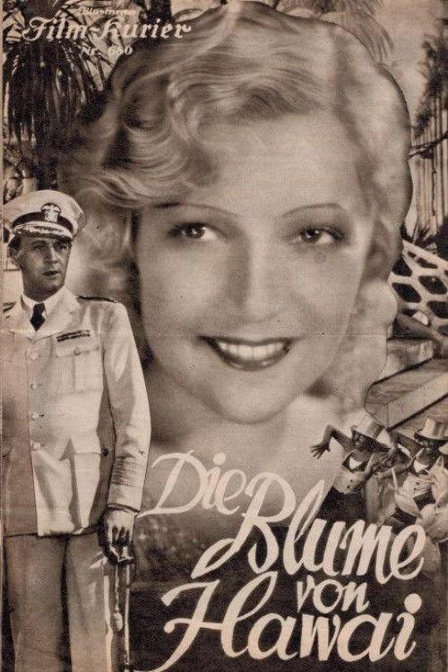 The Flower of Hawaii 1933 official movie poster